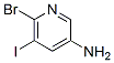697300-68-8,6-BROMO-5-IODOPYRIDIN-3-AMINE