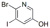 697300-70-2,6-BROMO-5-IODOPYRIDIN-3-OL