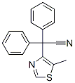 6974-52-3,2-(5-methyl-1,3-thiazol-4-yl)-2,2-diphenyl-acetonitrile