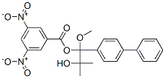 6976-21-2,[2-hydroxy-1-methoxy-2-methyl-1-(4-phenylphenyl)propyl] 3,5-dinitroben zoate