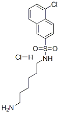 69762-85-2,N-(6-AMINOHEXYL)-5-CHLORO-2-NAPHTHALENESULFONAMIDE HYDROCHLORIDE