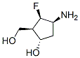 697733-51-0,Cyclopentanemethanol, 3-amino-2-fluoro-5-hydroxy-, (1R,2R,3S,5S)- (9CI)