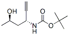697752-20-8,Carbamic acid, [(1R,3R)-1-ethynyl-3-hydroxybutyl]-, 1,1-dimethylethyl ester,