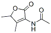 697797-05-0,Acetamide, N-(2,5-dihydro-4,5-dimethyl-2-oxo-3-furanyl)- (9CI)