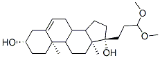 6979-10-8,(3S,10R,13S,17R)-17-(3,3-DIMETHOXYPROPYL)-10,13-DIMETHYL-2,3,4,7,8,9,10,11,12,13,14,15,16,17-TETRADECAHYDRO-1H-CYCLOPENTA[A]PHENANTHRENE-3,17-DIOL