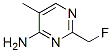 698-83-9,4-Pyrimidinamine, 2-(fluoromethyl)-5-methyl- (9CI)