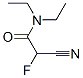 698351-77-8,Acetamide, 2-cyano-N,N-diethyl-2-fluoro- (9CI)