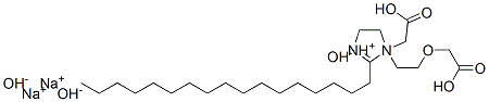 69868-14-0,disodium 1-[2-(carboxymethoxy)ethyl]-1-(carboxymethyl)-2-heptadecyl-4,5-dihydro-1H-imidazolium hydroxide