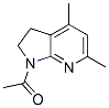 698973-92-1,1H-Pyrrolo[2,3-b]pyridine,  1-acetyl-2,3-dihydro-4,6-dimethyl-  (9CI)