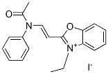 6992-73-0,2-[2-(acetylphenylamino)vinyl]-3-ethylbenzoxazolium iodide
