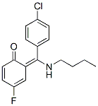80018-42-4,(6E)-6-[butylamino-(4-chlorophenyl)methylidene]-4-fluoro-cyclohexa-2,4 -dien-1-one