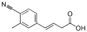 800395-55-5,3-Butenoicacid,4-(4-cyano-3-methylphenyl)-,(3E)-(9CI)