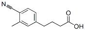 800395-57-7,Benzenebutanoic acid, 4-cyano-3-methyl- (9CI)
