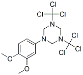 80050-87-9,1-(3',4'-DIMETHOXY PHENYL)-3,5-BIS-TRICHLORO-METHYL SYM TRIAZINE
