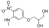 80062-31-3,3-[3-(methylamino)-4-nitrophenoxy]propane-1,2-diol