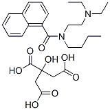 80095-31-4,N-butyl-N-[2-(diethylamino)ethyl]-1-naphthamide citrate