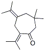 801299-69-4,Cycloheptanone, 6,6-dimethyl-2,4-bis(1-methylethylidene)- (9CI)