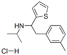 80154-85-4,N-[2-(3-methylphenyl)-1-thiophen-2-yl-ethyl]propan-2-amine hydrochlori de