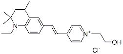 80162-59-0,4-[2-(1-ethyl-1,2,3,4-tetrahydro-2,2,4-trimethyl-6-quinolyl)vinyl]-1-(2-hydroxyethyl)pyridinium chloride