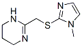 802046-04-4,Pyrimidine, 1,4,5,6-tetrahydro-2-[[(1-methylimidazol-2-yl)thio]methyl]- (8CI)
