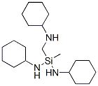 80228-86-0,N,N'-dicyclohexyl[(cyclohexylamino)methyl]methylsilanediamine
