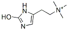 802900-17-0,Ammonium,  [2-(2-hydroxyimidazol-4-yl)ethyl]trimethyl-  (8CI)