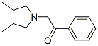 803617-28-9,Acetophenone, 3,4-dimethyl-2-(1-pyrrolidinyl)- (8CI)