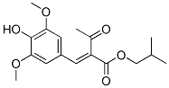 803745-54-2,BUTANOIC ACID, 2-[(4-HYDROXY-3,5-DIMETHOXYPHENYL)METHYLENE]-3-OXO-, 2-METHYLPROPYL ESTER