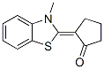 80419-42-7,Cyclopentanone, 2-(3-methyl-2(3H)-benzothiazolylidene)- (9CI)