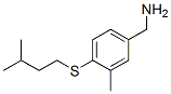 804427-92-7,Benzenemethanamine, 3-methyl-4-[(3-methylbutyl)thio]- (9CI)