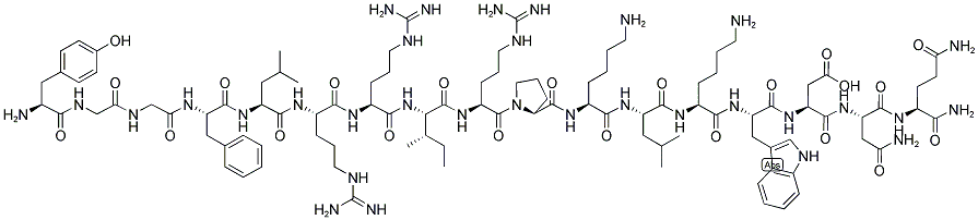 80448-90-4,TYR-GLY-GLY-PHE-LEU-ARG-ARG-ILE-ARG-PRO-LYS-LEU-LYS-TRP-ASP-ASN-GLN-NH2