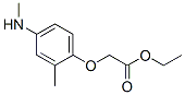 805237-71-2,Acetic acid, [2-methyl-4-(methylamino)phenoxy]-, ethyl ester (9CI)