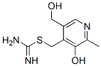 805944-72-3,Carbamimidothioic acid, [3-hydroxy-5-(hydroxymethyl)-2-methyl-4-pyridinyl]methyl ester (9CI)