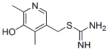 805952-76-5,Carbamimidothioic acid, (5-hydroxy-4,6-dimethyl-3-pyridinyl)methyl ester (9CI)