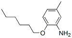 806600-79-3,Benzenamine, 2-(hexyloxy)-5-methyl- (9CI)