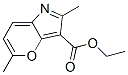 806606-35-9,Pyrano[3,2-b]pyrrole-3-carboxylic acid, 2,5-dimethyl-, ethyl ester (9CI)