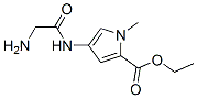 807267-05-6,1H-Pyrrole-2-carboxylicacid,4-[(aminoacetyl)amino]-1-methyl-,ethylester(9CI)