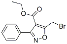 80728-13-8,4-Isoxazolecarboxylicacid,5-(bromomethyl)-3-phenyl-,ethylester(9CI)