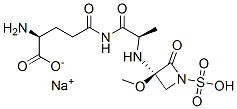 80734-22-1,sodium (3R)-3-[[(1R)-1-[[(4S)-4-amino-4-carboxy-butanoyl]carbamoyl]eth yl]amino]-3-methoxy-2-oxo-azetidine-1-sulfonate