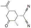 807368-54-3,Propanedinitrile, [(1R,2S,5R)-2-methyl-5-(1-methylethenyl)-3-oxocyclohexyl]- (9CI)