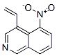 808125-51-1,Isoquinoline, 4-ethenyl-5-nitro- (9CI)