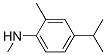 80826-02-4,Benzenamine, N,2-dimethyl-4-(1-methylethyl)- (9CI)