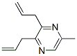80832-43-5,Pyrazine, 5-methyl-2,3-di-2-propenyl- (9CI)