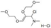80879-59-0,1-chloro-2,3-bis(2-methoxyethoxy)-N,N-dimethylallylamine hydrochloride
