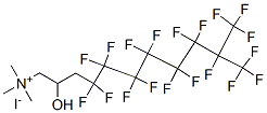 80909-29-1,[4,4,5,5,6,6,7,7,8,8,9,9,10,11,11,11-hexadecafluoro-2-hydroxy-10-(trifluoromethyl)undecyl]trimethylammonium iodide