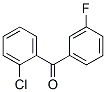 81029-87-0,2-CHLORO-3'-FLUOROBENZOPHENONE