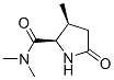 810671-61-5,2-Pyrrolidinecarboxamide,N,N,3-trimethyl-5-oxo-,(2R,3S)-(9CI)