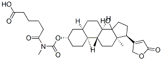81072-21-1,5-[[(3S,5R,8R,9S,10S,13R,17S)-14-hydroxy-10,13-dimethyl-17-(5-oxo-2H-f uran-3-yl)-1,2,3,4,5,6,7,8,9,11,12,15,16,17-tetradecahydrocyclopenta[a ]phenanthren-3-yl]oxycarbonylmethylcarbamoyl]pentanoic acid
