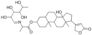 81072-30-2,[14-hydroxy-10,13-dimethyl-17-(5-oxo-2H-furan-3-yl)-1,2,3,4,5,6,7,8,9, 11,12,15,16,17-tetradecahydrocyclopenta[a]phenanthren-3-yl] 2-(2,3,4,5 -tetrahydroxyhexylideneamino)propanoate