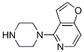 81078-84-4,4-PIPERAZIN-1-YL-FURO[3,2-C]PYRIDINE
